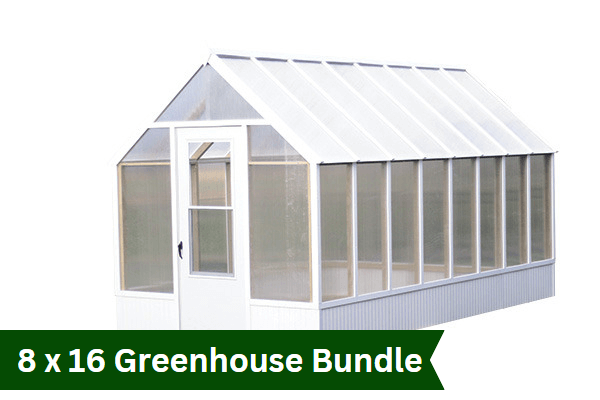 8 x 16 EZ Greenhouse Bundle